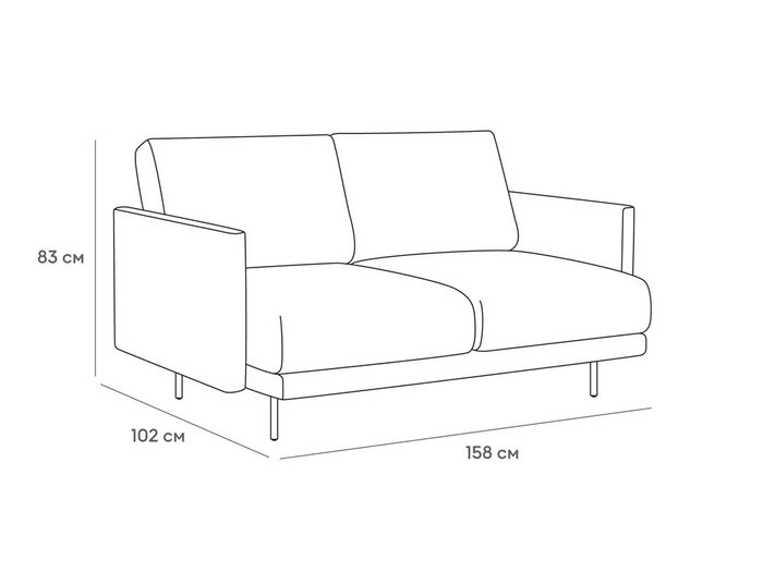 Диван Ricadi S зеленого цвета - лучшие Прямые диваны в INMYROOM Диван Ricadi S зеленого цвета - лучшие Прямые диваны в INMYROOM