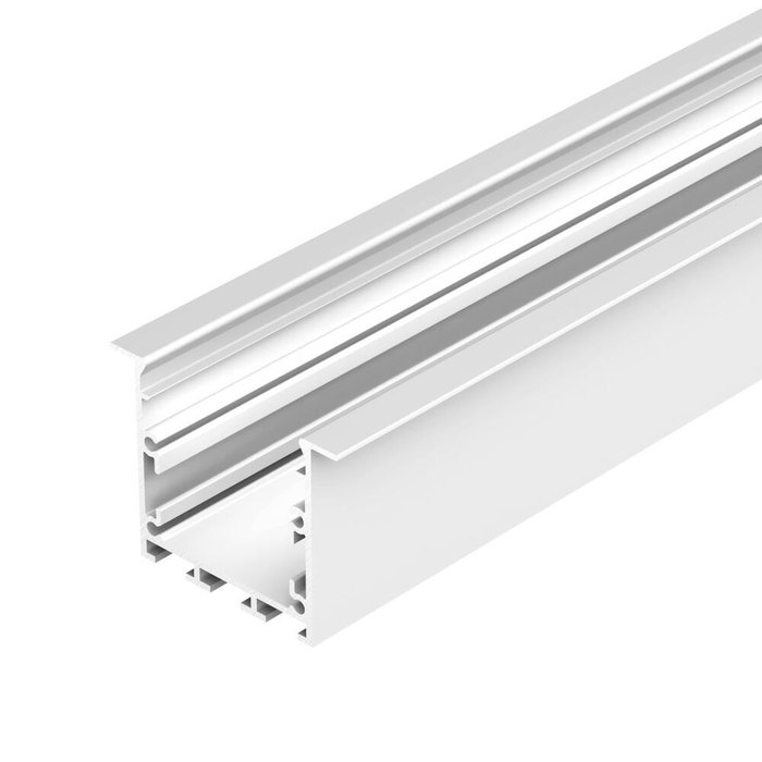 Профиль для ленты Linia-S 059365 (алюминий, цвет белый) - купить Профили для светодиодных лент по цене 2614 Профиль для ленты Linia-S 059365 (алюминий, цвет белый) - купить Профили для светодиодных лент по цене 2614