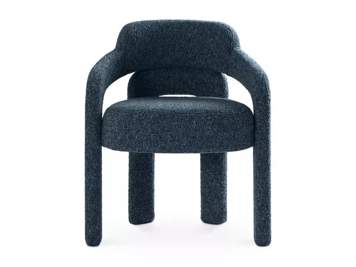 Стул Avella темно-синего цвета - купить Обеденные стулья по цене 37500