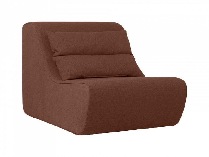 Кресло Neya темно-коричневого цвета