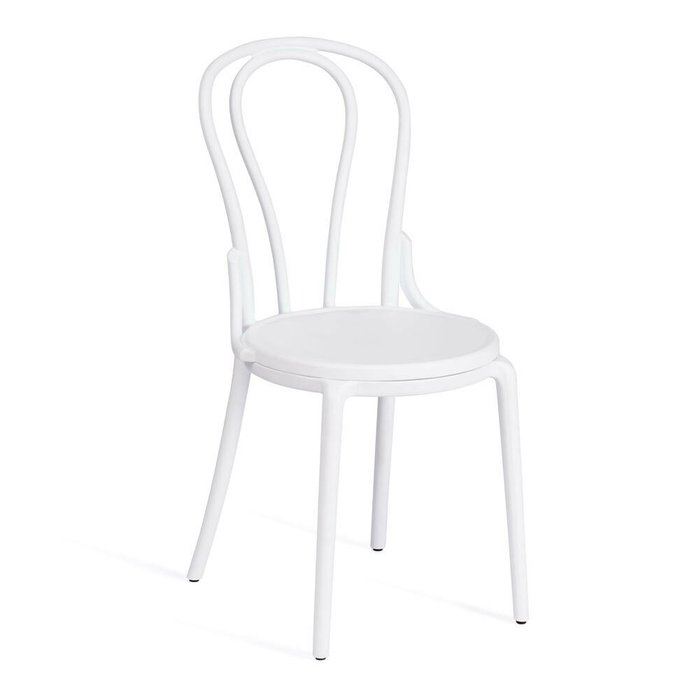 Стул Thonet белого цвета Стул Thonet белого цвета