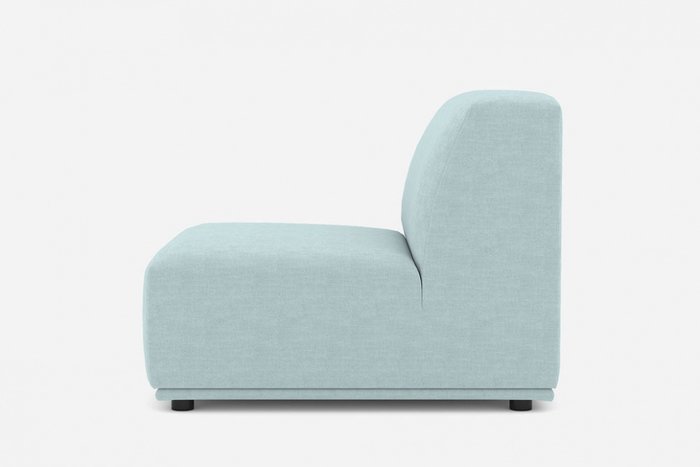 Кресло Портулак голубого цвета - лучшие Интерьерные кресла в INMYROOM