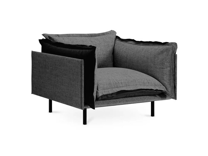 Кресло Barcelona серого цвета Кресло Barcelona серого цвета