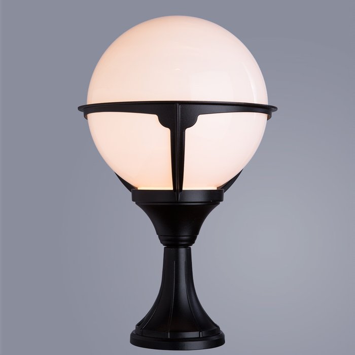 Уличный светильник Monaco черно-белого цвета - купить Наземные светильники по цене 2890.0