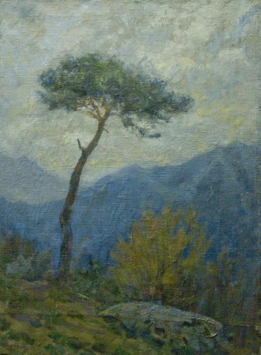 Картина "Сосна в Крыму"
