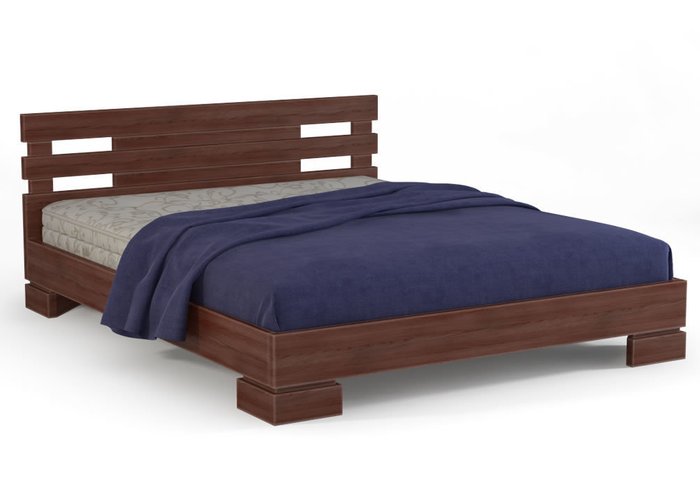 Кровать Варна 1 бук-груша 120х200 - лучшие Кровати для спальни в INMYROOM