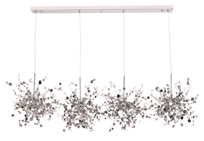 Подвесная люстра GARDEN SP3х4 L1600 CHROME (металл, цвет хром) Подвесная люстра GARDEN SP3х4 L1600 CHROME (металл, цвет хром)