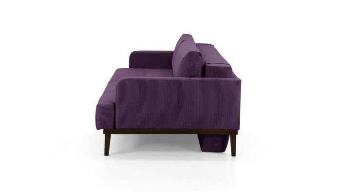 Диван-кровать Бендиго Лайт фиолетового цвета - лучшие Прямые диваны в INMYROOM
