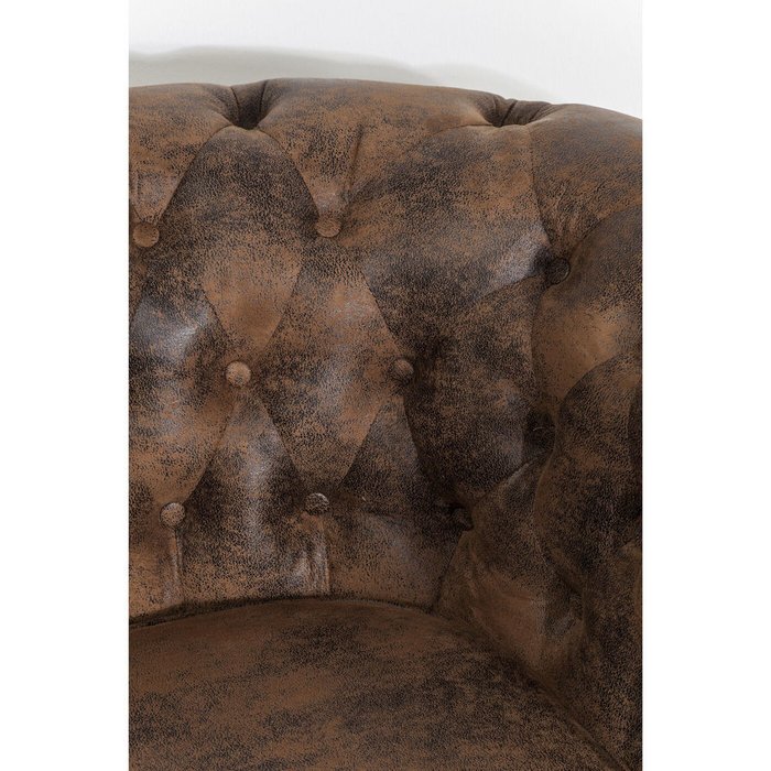 Диван Oxford темно-коричневого цвета - купить Прямые диваны по цене 304460.0