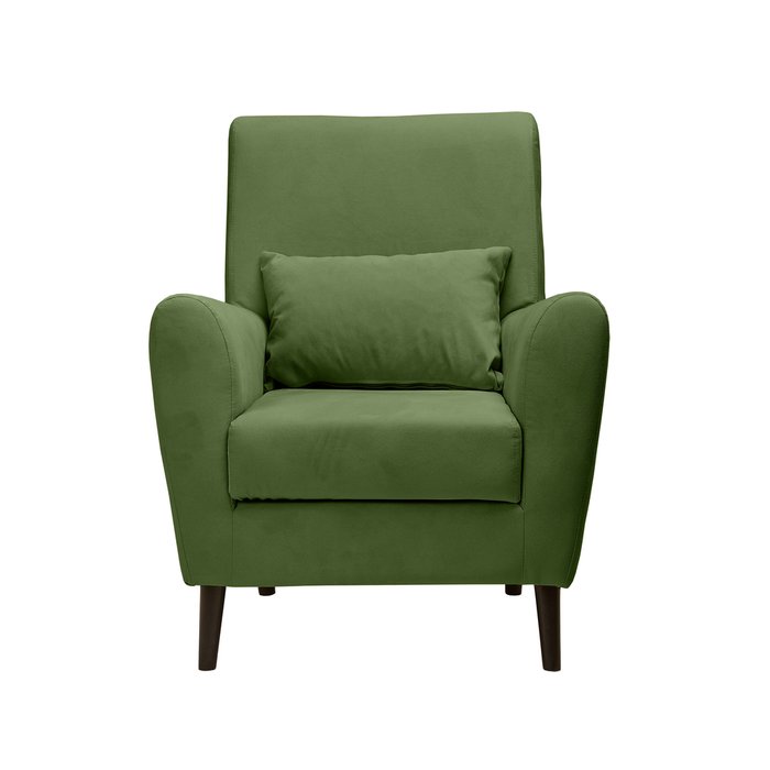 Кресло Либерти зеленого цвета - купить Интерьерные кресла по цене 11680.0