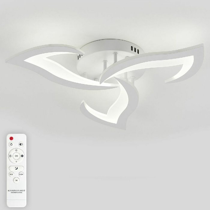 Потолочная люстра SIMPLY LED LAMPS 81401 (акрил, цвет белый) - купить Потолочные люстры по цене 4253.0