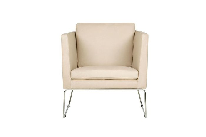 Кресло Clark молочного цвета - купить Интерьерные кресла по цене 385600.0