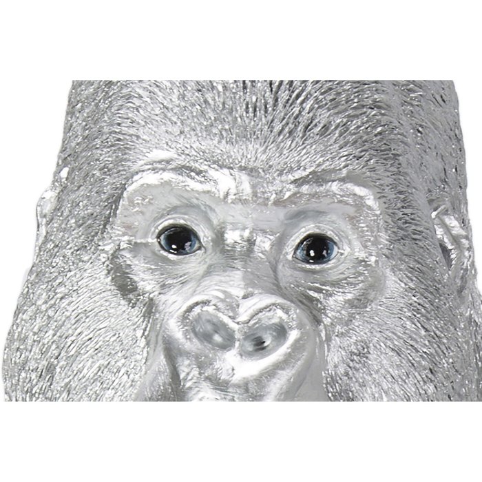 Фигура декоративная Gorilla серебряного цвета - лучшие Фигуры и статуэтки в INMYROOM