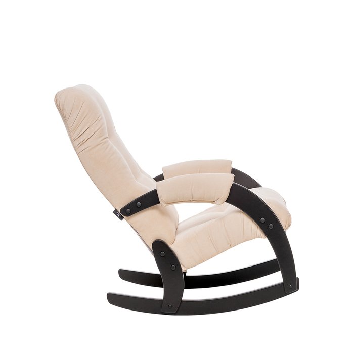 Кресло-качалка Модель 67 с обивкой Verona Vanilla - лучшие Интерьерные кресла в INMYROOM