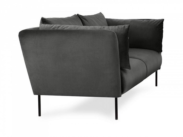 Диван Copenhagen черного цвета - лучшие Прямые диваны в INMYROOM