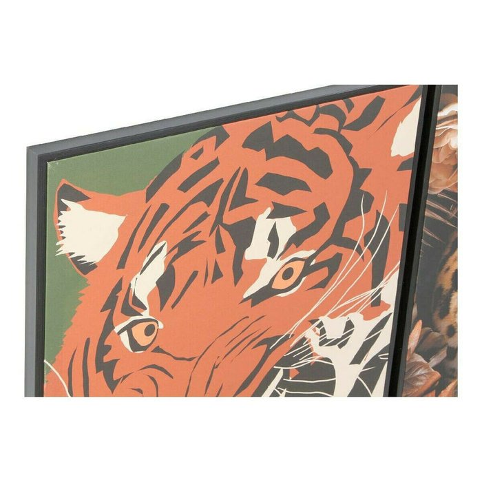 Картина 52 x 2,7 x 72 cm Тигр современный (2 штук) - лучшие Картины в INMYROOM