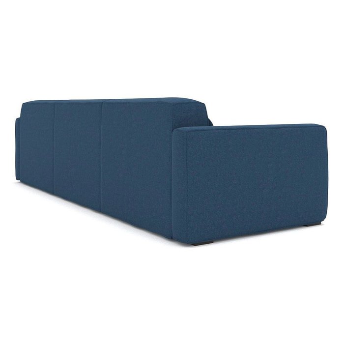 Трехместный диван Cubus синего цвета - лучшие Прямые диваны в INMYROOM
