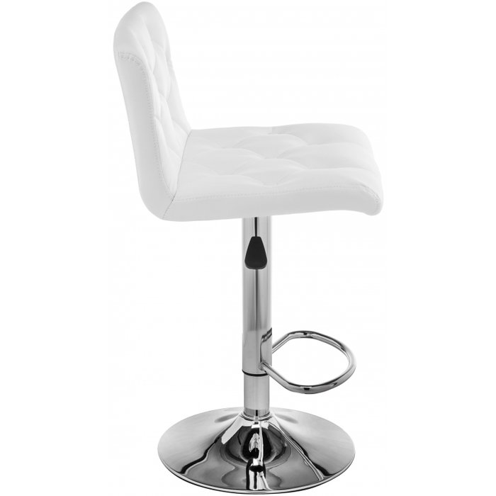 Барный стул Sandra белого цвета - лучшие Барные стулья в INMYROOM