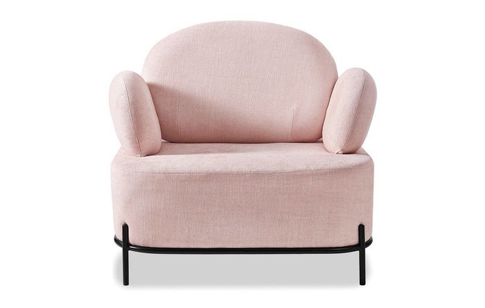 Кресло Coco розового цвета - лучшие Интерьерные кресла в INMYROOM