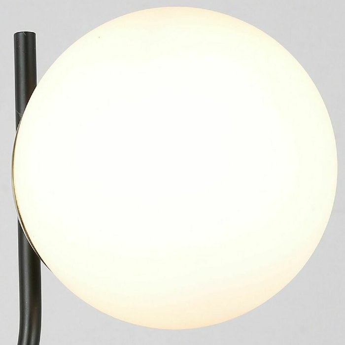 Бра IL0167-1W-79 BK AB (стекло, цвет белый) - купить Бра и настенные светильники по цене 2100.0
