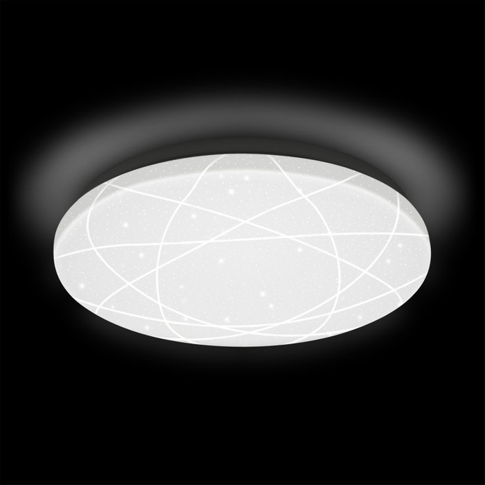 Потолочный светильник Asolo 52134 1_уценка (пластик, цвет белый) - купить Потолочные светильники по цене 474.0