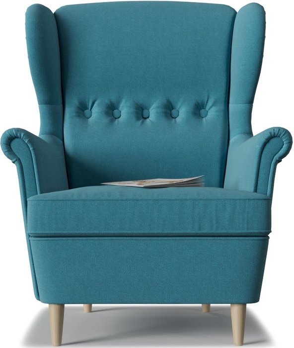 Кресло Торн Porshe Light Blue голубого цвета - купить Интерьерные кресла по цене 16450.0