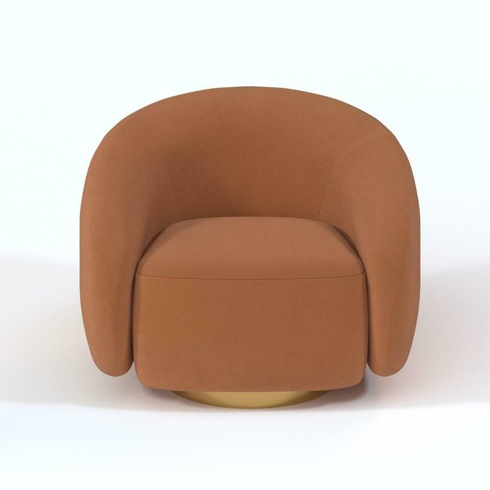 Кресло Kali оранжевого цвета - купить Интерьерные кресла по цене 50589.0