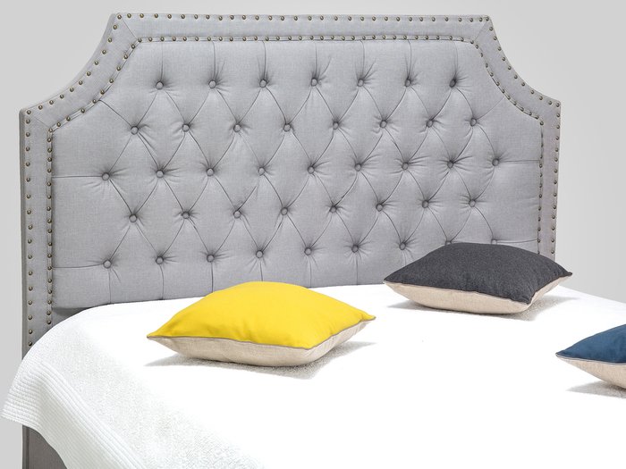 Кровать с подъемным механизмом серого цвета 180X200 - лучшие Кровати для спальни в INMYROOM