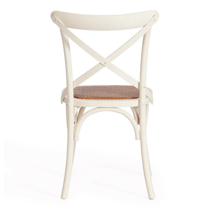 Стул Cross белого цвета - лучшие Обеденные стулья в INMYROOM