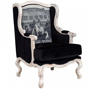 Кресло Сен-Жермен с корпусом из натурального бука - купить Интерьерные кресла по цене 77000.0