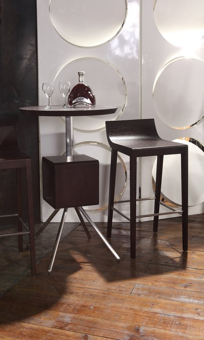 Барный стул цвета венге - купить Барные стулья по цене 14940.0