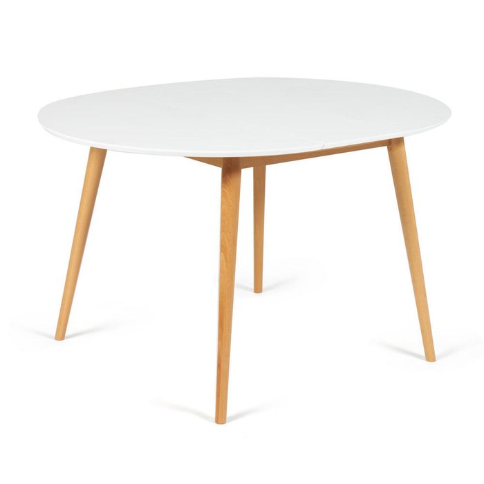 Обеденный стол раскладной Bosco с белой столешницей - купить Обеденные столы по цене 20120.0