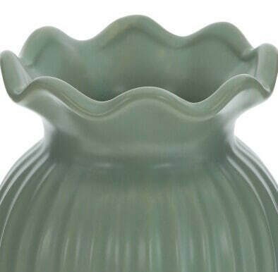 Фарфоровая ваза H19 зеленого цвета - купить Вазы  по цене 1910.0