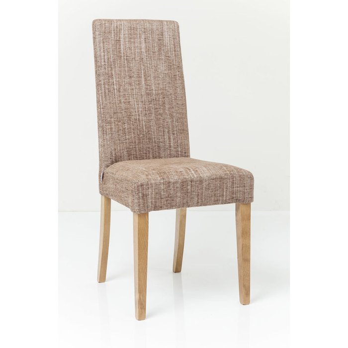 Стул мягкий Econo Slim светло-коричневого цвета - купить Обеденные стулья по цене 15862.0