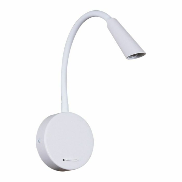 Бра 86204-9.2-001MN LED5W WT (металл, цвет белый) - лучшие Бра и настенные светильники в INMYROOM Бра 86204-9.2-001MN LED5W WT (металл, цвет белый) - лучшие Бра и настенные светильники в INMYROOM