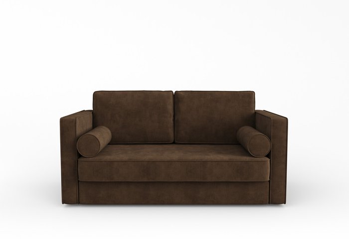 Диван-кровать Токке mini коричневого цвета - купить Прямые диваны по цене 62689.0