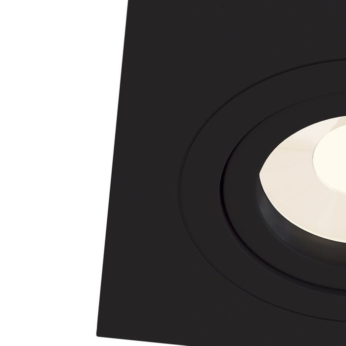 Встраиваемый светильник Atom черного цвета - купить Встраиваемые споты по цене 1140.0