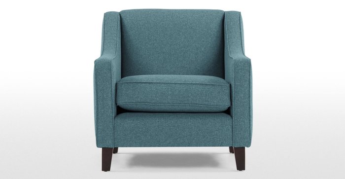 Кресло-кровать Halston бирюзовое - купить Интерьерные кресла по цене 42200.0