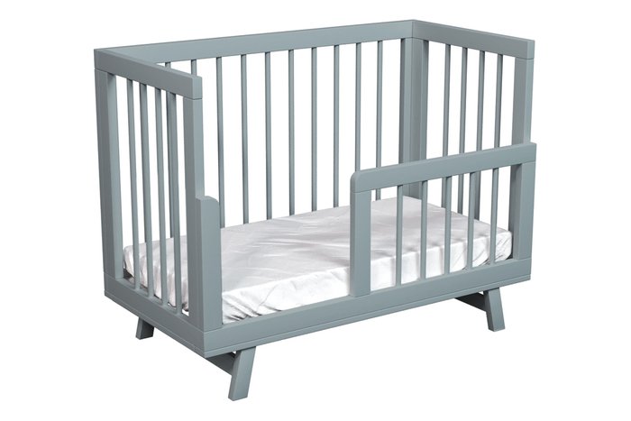 Кроватка для новорожденного Lilla Aria 60х120 серого цвета - купить Колыбели по цене 40900.0