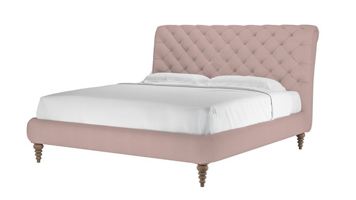 Кровать Тренто 140х200 розового цвета - купить Кровати для спальни по цене 59800.0