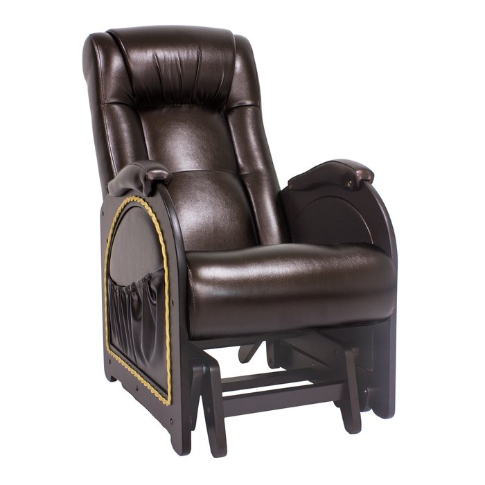 Кресло-глайдер для отдыха Модель 48 венге/OregonPerl120