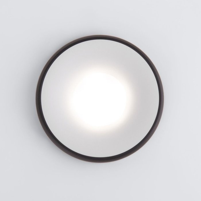 Встраиваемый точечный светильник 118 MR16 белый/черный Void - купить Встраиваемые споты по цене 486.0