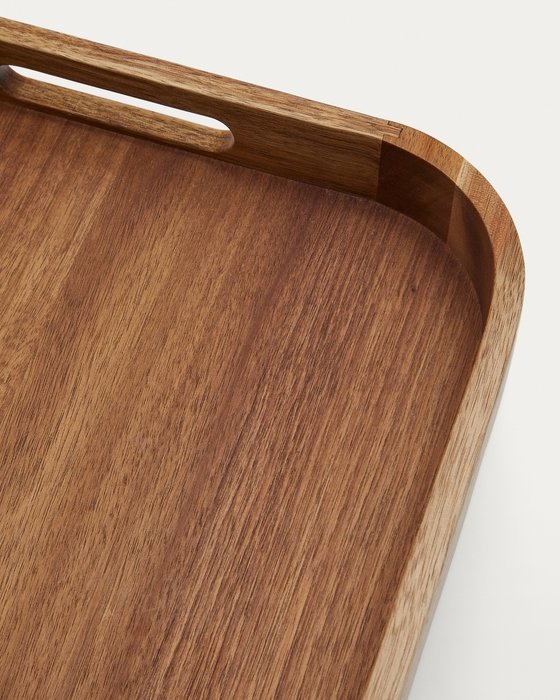 Большой поднос Sesilu из массива акации - лучшие Подносы в INMYROOM