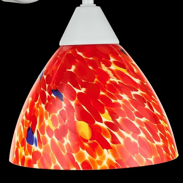 Настенный светильник Flower красного цвета - лучшие Бра и настенные светильники в INMYROOM