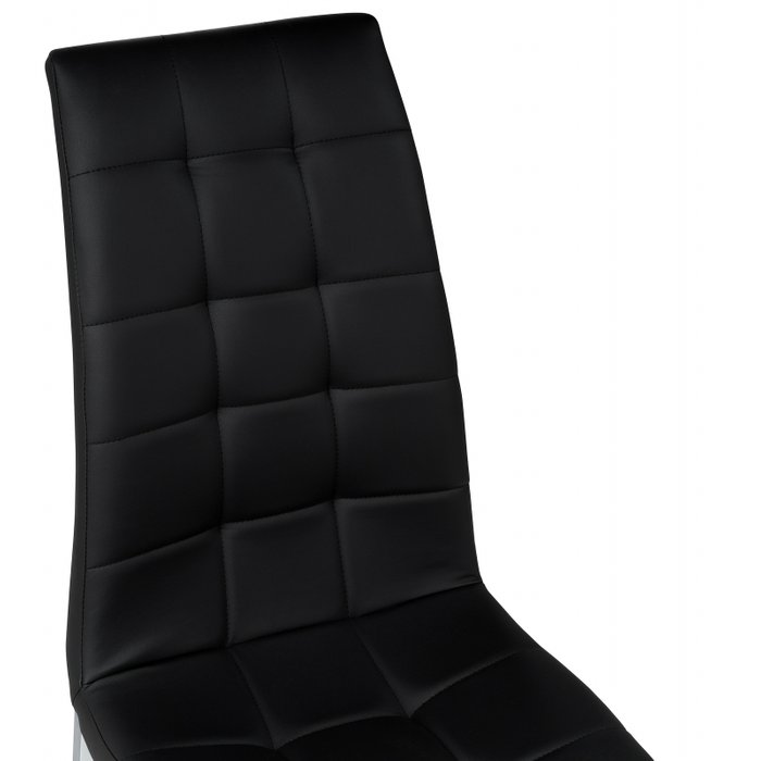 Обеденный стул Optical черного цвета - лучшие Обеденные стулья в INMYROOM