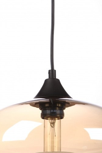 Подвесной светильник Aurora Lighting с плафоном из прочного прозрачного стекла - лучшие Подвесные светильники в INMYROOM