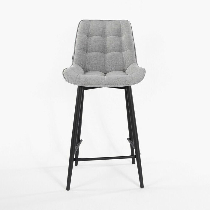 Барный стул Толедо светло-серого цвета - купить Барные стулья по цене 10200.0