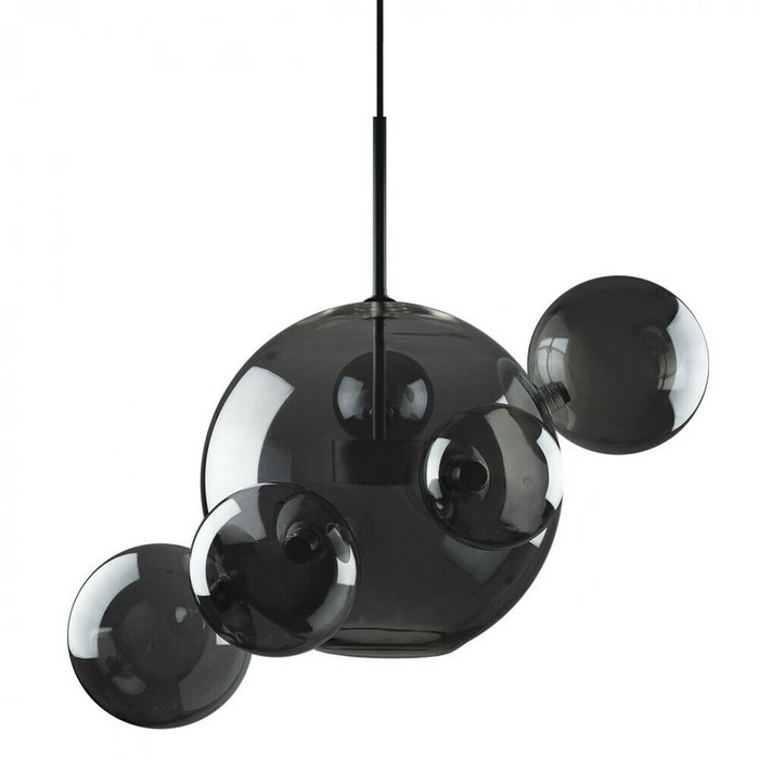 Подвесной светодиодный светильник Bolle с темно-серым плафоном - купить Подвесные светильники по цене 15939.0