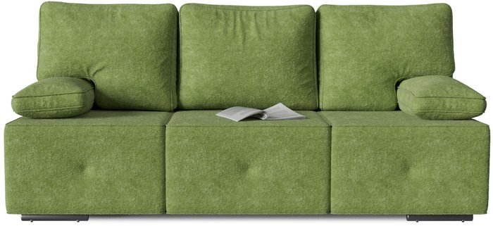 Диван-кровать прямой Хавьер Apple еврокнижка - купить Прямые диваны по цене 28350.0