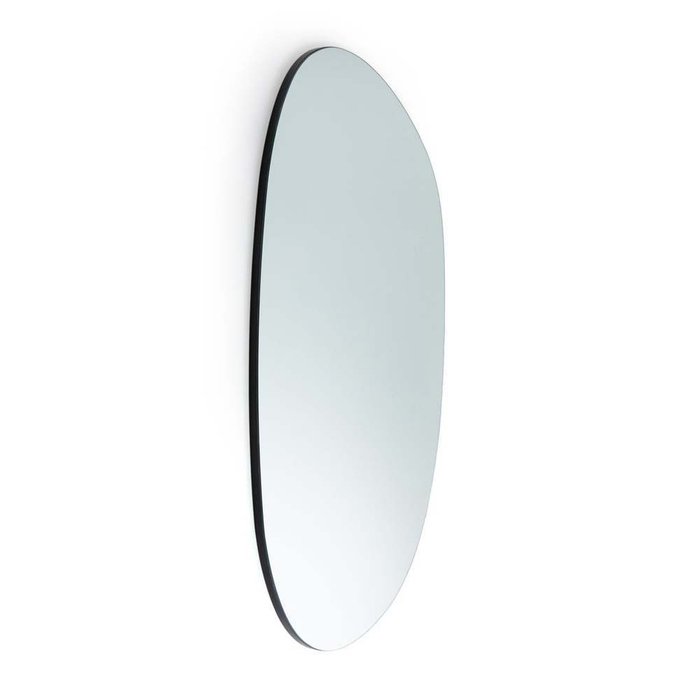 Зеркало настенное Biface серого цвета - купить Настенные зеркала по цене 17540.0